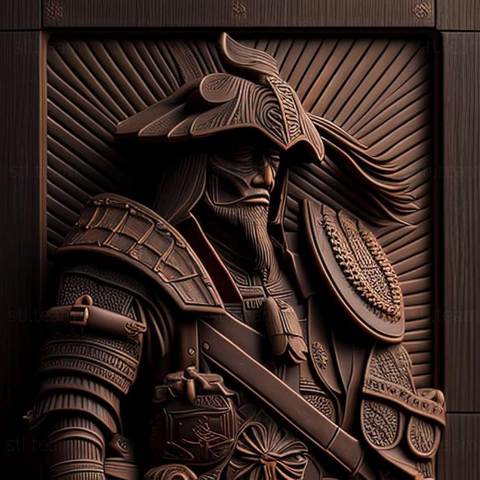 3D model Way of the Samurai 4 game (STL)